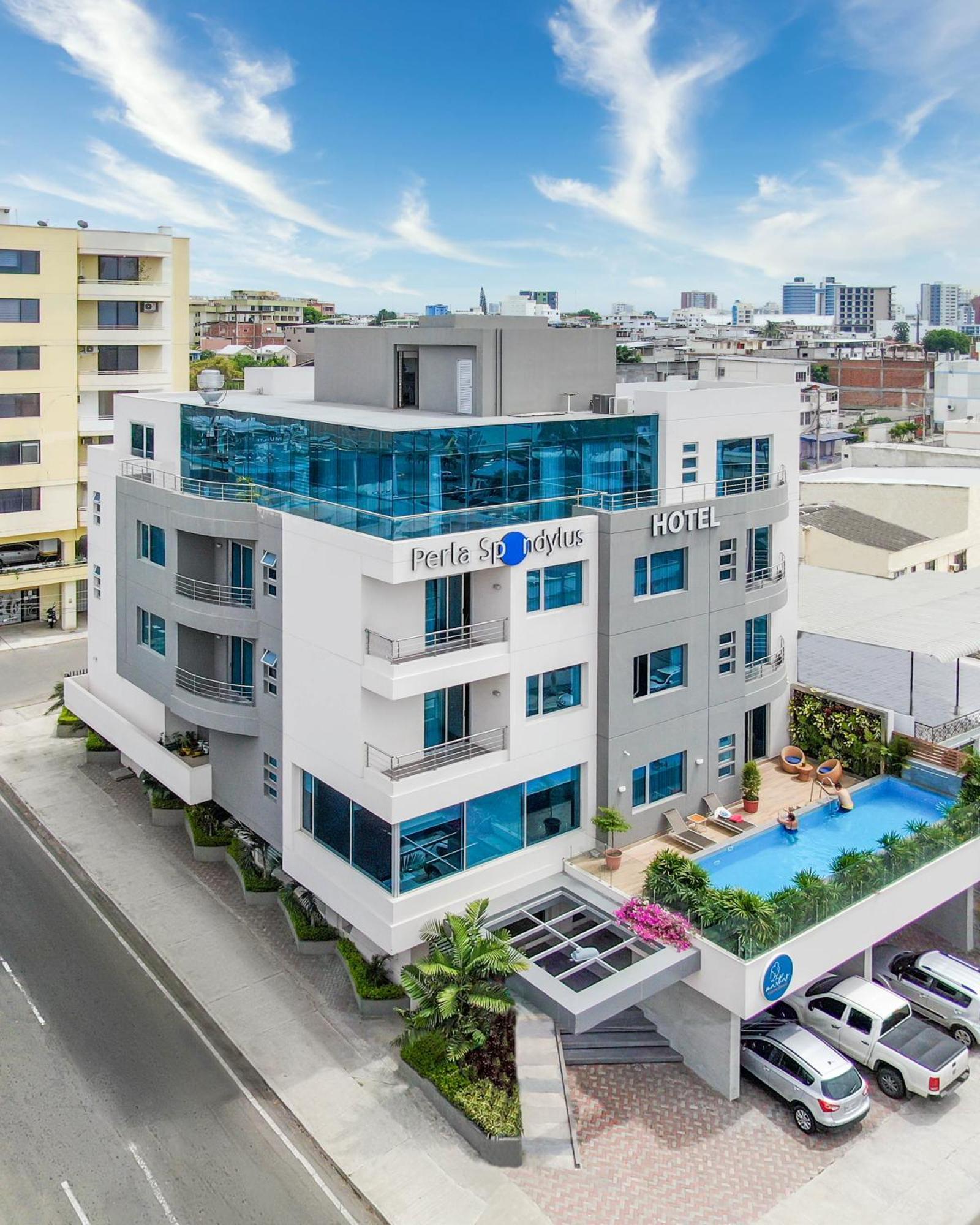 Hotel Perla Spondylus Манта Экстерьер фото
